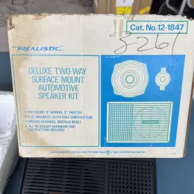 12-1847 REALISTIC Mount Auto Speaker Kit #2 12-1847 REALISTIC Mount Auto Speaker Kit #2