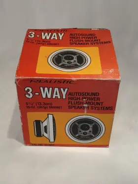 12-1856 REALISTIC Radio Speakers Auto Car Stereo 12-1856 REALISTIC Radio Speakers Auto Car Stereo