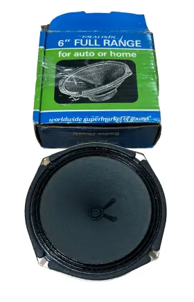 40-1242C REALISTIC Speaker Auto Cat