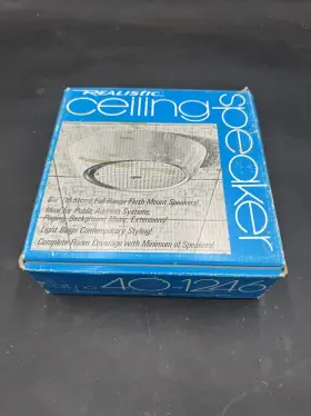 40-1246 REALISTIC Ceiling Speaker Cat