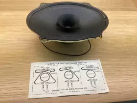 40-1261C REALISTIC Dual Cone Design Auto Speaker Decades Ago #2 40-1261C REALISTIC Dual Cone Design Auto Speaker Decades Ago #2