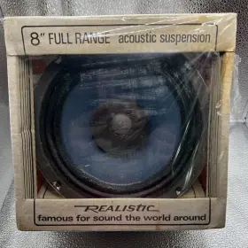 40-1286A REALISTIC Radio Speaker Acoustic Suspension