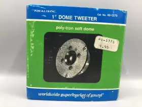 40-1370 REALISTIC Dome Tweeter Radio