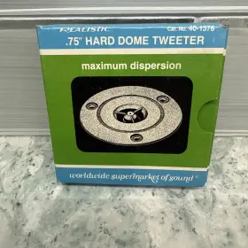 40-1376 REALISTIC Done Tweeter Speaker Box 40-1376 REALISTIC Done Tweeter Speaker Box