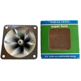 40-1381 REALISTIC Horn Solid Piezo Tandy Speaker