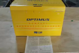 40-4060 REALISTIC Box Optimus Pro Bookshelf Speaker 40-4060 REALISTIC Box Optimus Pro Bookshelf Speaker