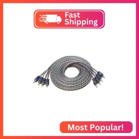RCI417 RECOIL Oxygen Copper Channel Rca Audio Cable Twisted