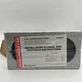 CV-9520 ROADMASTER Nos Car Speakers Box