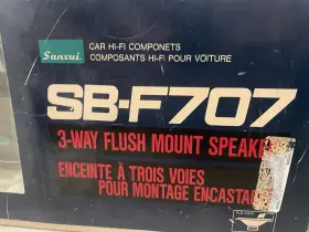 SB-F707 SANSUI Set Fle Axis Tweeter Speakers Box #2
