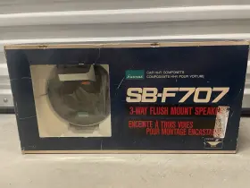 SB-F707 SANSUI Set Fle Axis Tweeter Speakers Box