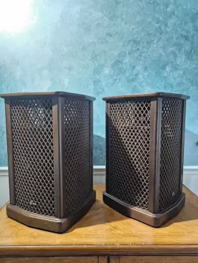 SF-2 SANSUI Speakers Omni Radial Stereo Kumiko Fretwork #2