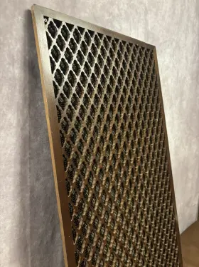 SP-200 SANSUI Speaker Grill Single Unit Wood Lattice #3