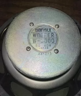 W-3000 SANSUI Speakers Woofer #3