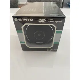 SP40 SANYO Audio Stereo Coax Door Speakers Nos SP40 SANYO Audio Stereo Coax Door Speakers Nos