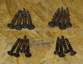 206D SCOTT Set Bookshelf Speaker Mounting Screws #2 206D SCOTT Set Bookshelf Speaker Mounting Screws #2