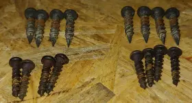 206D SCOTT Set Bookshelf Speaker Mounting Screws #3 206D SCOTT Set Bookshelf Speaker Mounting Screws #3