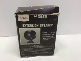 613555 SEARS Extension Speaker Box Mini 613555 SEARS Extension Speaker Box Mini
