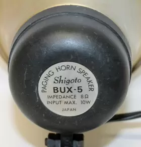 BUX-5 SHIGOTO Paging Horn Speaker #3 BUX-5 SHIGOTO Paging Horn Speaker #3