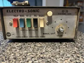 ES-20 SONIC Electro Siren Box Antique