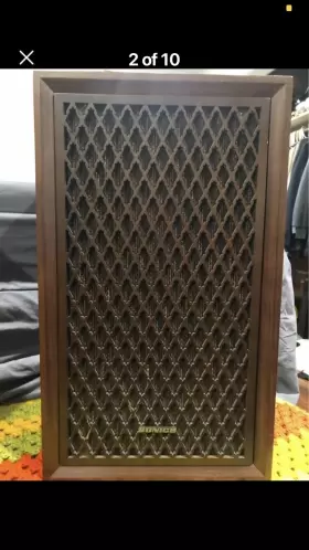 AS-250 SONICS Speakers Marantz Mcintosh Pioneer Kenwood #2