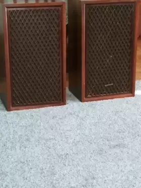 AS-304A SONICS Speakers Stereo Wood