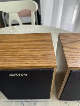 SS-U11 SONY Set Bookshelf Speakers Woodgrain Finish #3 SS-U11 SONY Set Bookshelf Speakers Woodgrain Finish #3