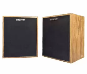 SS-U11 SONY Set Bookshelf Speakers Woodgrain Finish SS-U11 SONY Set Bookshelf Speakers Woodgrain Finish