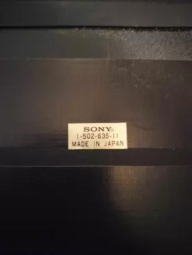 SSU-4000 SONY Bass Passive Radiator #3 SSU-4000 SONY Bass Passive Radiator #3
