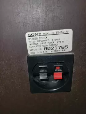 U521A SONY Speakers #3 U521A SONY Speakers #3