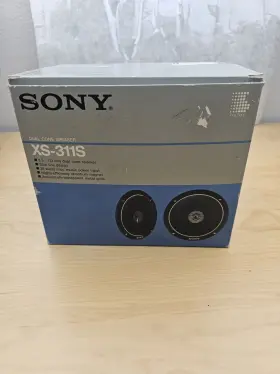 XS-311S SONY Dual Cone Speakers Nos Auto XS-311S SONY Dual Cone Speakers Nos Auto