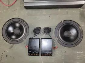 XS-HL45 SONY Speaker Crossovers Lg Woofe