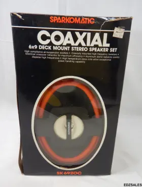 SK6920C SPARKOMATIC Deck Mount Car Stereo Speaker Set