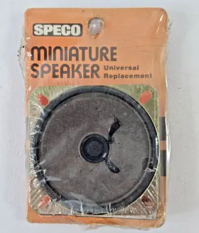 U208S SPECO Square Miniature Speaker Watts