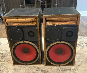RS-406 STROMBERG-CARLSON Acoustical Labyrinth Speakers