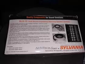 SLX-12 SYLVANIA Dual Impedance Speaker Selector #2 SLX-12 SYLVANIA Dual Impedance Speaker Selector #2