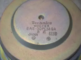 EAS-30PL149A TECHNICS Woofer Speakers #2 EAS-30PL149A TECHNICS Woofer Speakers #2