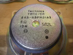 EAS-65PH31A3 TECHNICS Set Tweeter Speakers #3 EAS-65PH31A3 TECHNICS Set Tweeter Speakers #3