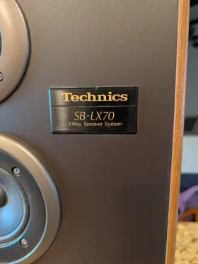 SB-LX7 TECHNICS Speakers Impedance Power #2