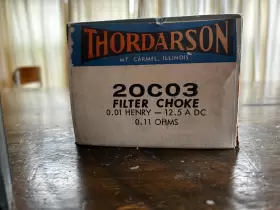 20C03 THORDARSON Nos Filter Choke Transformer #3