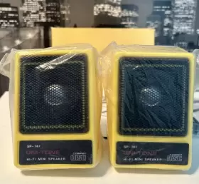 SP-747 UNI-TONE Nos Fi Mini Speakers Box #2