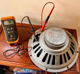 491728-4 UTAH Cone Speaker Meter