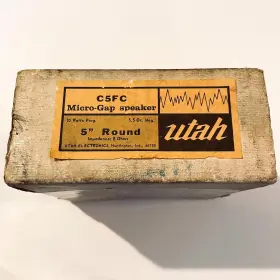 C5FC UTAH Micro Gap Round Speaker Watts Box C5FC UTAH Micro Gap Round Speaker Watts Box