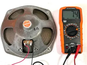 C5FC-P12 UTAH Micro Gap Round Speaker Woofer