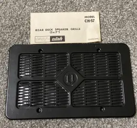 CH-57 UTAH Rear Deck Speaker Grille Car CH-57 UTAH Rear Deck Speaker Grille Car