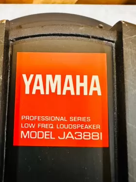 JA-3881 YAMAHA Woofer Speaker #3 JA-3881 YAMAHA Woofer Speaker #3