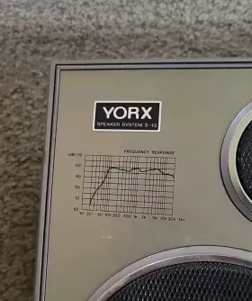 S-13 YORX Cabinet Speaker Repair #3 S-13 YORX Cabinet Speaker Repair #3