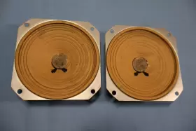 12A595 ZENITH Cabinet Stereo Speaker Cone Square Frame #2 12A595 ZENITH Cabinet Stereo Speaker Cone Square Frame #2