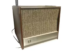 2-1498 ZENITH Speaker Tweeter Cherry Cabinet Twill 2-1498 ZENITH Speaker Tweeter Cherry Cabinet Twill