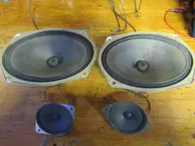 49-1153 ZENITH Set Speakers Tweaters