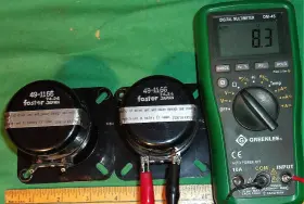 49-1166 ZENITH Foster Tweeters Clean #2